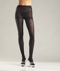 Multi Diamond Design Tights