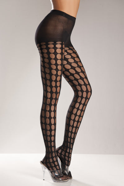 Lycra Crochet Patterned Pantyhose