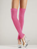 Acrylic thigh high leg warmer